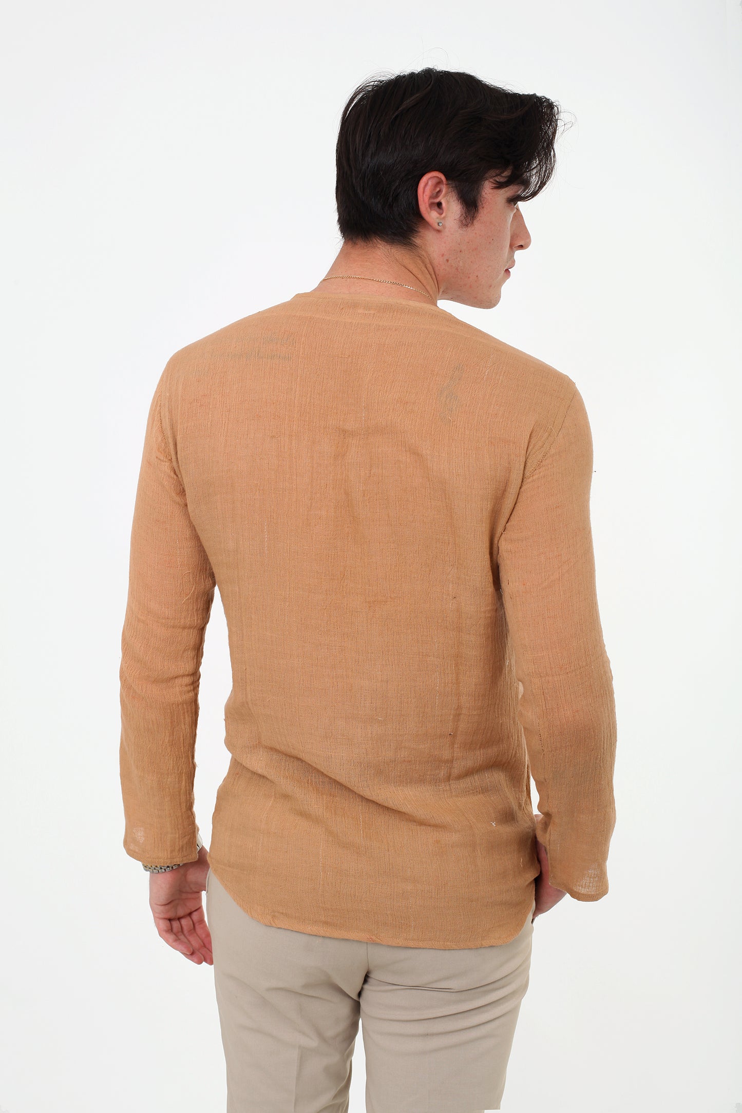 Terra Taupe Long Sleeve Shirt