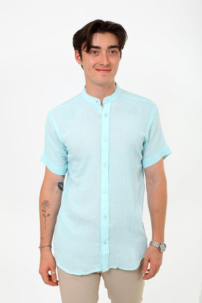 Sky Serenity Short Sleeve Shirt